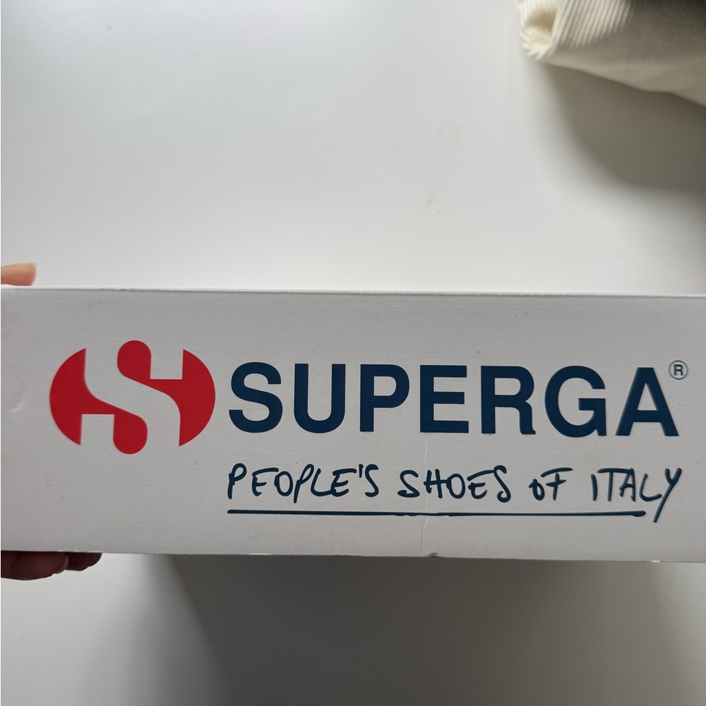 Superga Platform White Sneakers